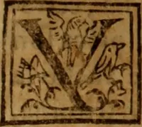 An illustration from La coronica general de España (1574)