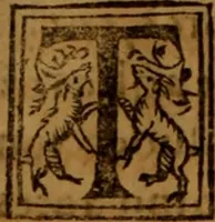 An illustration from La coronica general de España (1574)