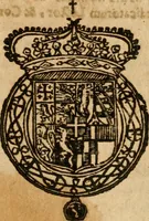 An illustration from La corte delle virtu reali al seguito di Carlo Emanuele secondo dal trono alla tomba : pompa funebre alla R.S.A. eretta nel duomo dalla città di Saluzzo : e dedicata all' ... conte Carlo Gerolamo Solaro di Moretta ... (1675)