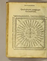 An illustration from La cosmographia de Pedro Apiano, (1575)