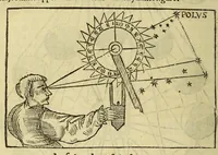 Picture 11 of 16 from La cosmographie de Pierre Apian, libure tresutile, traictant de toutes les regions [et] pays du monde par artifice astronomicque, nouuellement traduict de latin en françois. ; Et par Gemma Frison ... corrige. Auecq[ue] aultres libures du mesme Gemma Fr. appartenantz audict artifice, com[m]e la page ensuyuante la declaire (1544), leaf 100
