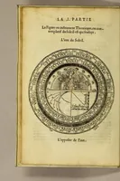 An illustration from La cosmographie de Pierre Apian, libure tresutile, traictant de toutes les regions [et] pays du monde par artifice astronomicque, nouuellement traduict de latin en françois. ; Et par Gemma Frison ... corrige. Auecq[ue] aultres libures du mesme Gemma Fr. appartenantz audict artifice, com[m]e la page ensuyuante la declaire (1544)