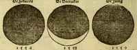 An illustration from La cosmographie de Pierre Apian, libure tresutile, traictant de toutes les regions [et] pays du monde par artifice astronomicque, nouuellement traduict de latin en françois. ; Et par Gemma Frison ... corrige. Auecq[ue] aultres libures du mesme Gemma Fr. appartenantz audict artifice, com[m]e la page ensuyuante la declaire (1544)
