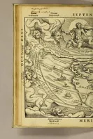 Picture 8 of 16 from La cosmographie de Pierre Apian, libure tresutile, traictant de toutes les regions [et] pays du monde par artifice astronomicque, nouuellement traduict de latin en françois. ; Et par Gemma Frison ... corrige. Auecq[ue] aultres libures du mesme Gemma Fr. appartenantz audict artifice, com[m]e la page ensuyuante la declaire (1544), leaf 54