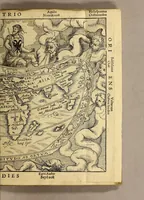 Picture 9 of 16 from La cosmographie de Pierre Apian, libure tresutile, traictant de toutes les regions [et] pays du monde par artifice astronomicque, nouuelleme[n]t traduict de latin en francois. ; Et par Gemma Frison ... corrige. Auecq[ue] aultres libures du mesme Gemma Fr. appartenantz audict artifice, co[m]me la page ensuyuante la declaire (1544), leaf 55