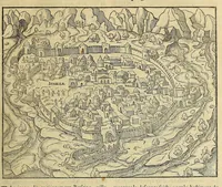 Picture 12 of 42 from La cosmographie vniuerselle de tout le monde. : En laquelle, suiuant les auteurs plus dignes de foy, sont au vray descriptes toutes les parties habitables, & non habitables de la terre, & de la mer, leurs assiettes & choses qu'elles produisent ... auec plusieurs autres choses, le sommaire desquelles se void en la page suiuante. (1575), leaf 117