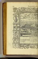 An illustration from La cosmographie vniuerselle de tout le monde. : En laquelle, suiuant les auteurs plus dignes de foy, sont au vray descriptes toutes les parties habitables, & non habitables de la terre, & de la mer, leurs assiettes & choses qu'elles produisent ... auec plusieurs autres choses, le sommaire desquelles se void en la page suiuante. (1575)