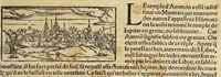 An illustration from La cosmographie vniuerselle, contenant la situation de toutes les parties du monde, auec leurs proprietez & appartenances. : La description des pays & regions diceluy ... (1568)