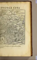 Picture 13 of 62 from La cosmographie vniuerselle de tout le monde. : En laquelle, suiuant les auteurs plus dignes de foy, sont au vray descriptes toutes les parties habitables, & non habitables de la terre, & de la mer, leurs assiettes & choses qu'elles produisent ... auec plusieurs autres choses, le sommaire desquelles se void en la page suiuante. (1575), leaf 181
