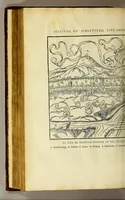 An illustration from La cosmographie vniuerselle de tout le monde. : En laquelle, suiuant les auteurs plus dignes de foy, sont au vray descriptes toutes les parties habitables, & non habitables de la terre, & de la mer, leurs assiettes & choses qu'elles produisent ... auec plusieurs autres choses, le sommaire desquelles se void en la page suiuante. (1575)