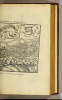 An illustration from La cosmographie vniuerselle de tout le monde. : En laquelle, suiuant les auteurs plus dignes de foy, sont au vray descriptes toutes les parties habitables, & non habitables de la terre, & de la mer, leurs assiettes & choses qu'elles produisent ... auec plusieurs autres choses, le sommaire desquelles se void en la page suiuante. (1575)