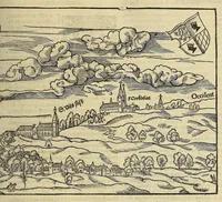 Picture 45 of 62 from La cosmographie vniuerselle de tout le monde. : En laquelle, suiuant les auteurs plus dignes de foy, sont au vray descriptes toutes les parties habitables, & non habitables de la terre, & de la mer, leurs assiettes & choses qu'elles produisent ... auec plusieurs autres choses, le sommaire desquelles se void en la page suiuante. (1575), leaf 583