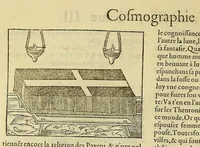 Picture 52 of 62 from La cosmographie vniuerselle de tout le monde. : En laquelle, suiuant les auteurs plus dignes de foy, sont au vray descriptes toutes les parties habitables, & non habitables de la terre, & de la mer, leurs assiettes & choses qu'elles produisent ... auec plusieurs autres choses, le sommaire desquelles se void en la page suiuante. (1575), leaf 696