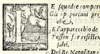 An illustration from La costanza : tragedia (1585)