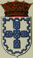 An illustration from Lacunar basilicae Sancti Macarii, aberdonensis : the heraldic ceiling of the cathedral church of St. Machar, old Aberdeen, described in historical and armorial detail by William Duguid Geddes, LL.D., and Peter Duguid (1888)