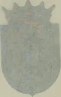 An illustration from Lacunar basilicae Sancti Macarii, aberdonensis : the heraldic ceiling of the cathedral church of St. Machar, old Aberdeen, described in historical and armorial detail by William Duguid Geddes, LL.D., and Peter Duguid (1888)