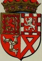Picture 19 of 52 from Lacunar basilicae Sancti Macarii, aberdonensis : the heraldic ceiling of the cathedral church of St. Machar, old Aberdeen, described in historical and armorial detail by William Duguid Geddes, LL.D., and Peter Duguid (1888), leaf 150