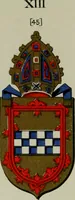 Picture 45 of 52 from Lacunar basilicae Sancti Macarii, aberdonensis : the heraldic ceiling of the cathedral church of St. Machar, old Aberdeen, described in historical and armorial detail by William Duguid Geddes, LL.D., and Peter Duguid (1888), leaf 202