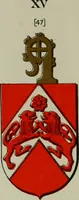 Picture 47 of 52 from Lacunar basilicae Sancti Macarii, aberdonensis : the heraldic ceiling of the cathedral church of St. Machar, old Aberdeen, described in historical and armorial detail by William Duguid Geddes, LL.D., and Peter Duguid (1888), leaf 206