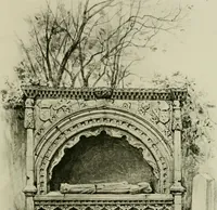 An illustration from Lacunar basilicae Sancti Macarii, aberdonensis : the heraldic ceiling of the cathedral church of St. Machar, old Aberdeen, described in historical and armorial detail by William Duguid Geddes, LL.D., and Peter Duguid (1888)