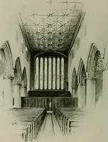 An illustration from Lacunar basilicae Sancti Macarii, aberdonensis : the heraldic ceiling of the cathedral church of St. Machar, old Aberdeen, described in historical and armorial detail by William Duguid Geddes, LL.D., and Peter Duguid (1888)