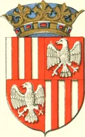 An illustration from Lacunar basilicae Sancti Macarii, aberdonensis: the heraldic ceiling of the cathedral church of St. Machar, old Aberdeen (1888)