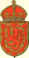 Picture 20 of 57 from Lacunar basilicae Sancti Macarii, aberdonensis: the heraldic ceiling of the cathedral church of St. Machar, old Aberdeen (1888), leaf 147