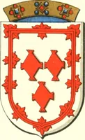 An illustration from Lacunar basilicae Sancti Macarii, aberdonensis: the heraldic ceiling of the cathedral church of St. Machar, old Aberdeen (1888)