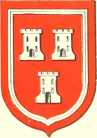 An illustration from Lacunar basilicae Sancti Macarii, aberdonensis: the heraldic ceiling of the cathedral church of St. Machar, old Aberdeen (1888)