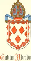 Picture 40 of 57 from Lacunar basilicae Sancti Macarii, aberdonensis: the heraldic ceiling of the cathedral church of St. Machar, old Aberdeen (1888), leaf 187