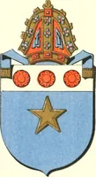 An illustration from Lacunar basilicae Sancti Macarii, aberdonensis: the heraldic ceiling of the cathedral church of St. Machar, old Aberdeen (1888)
