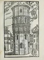 An illustration from La cvriosa et diletteuole aggionta del sig. Ant. Maria Spelta, cittadino pavese, all' Historia sua : nella qvale oltra la vaghezza di molte cose, che dall'anno 1596 fino al 1603 s'intendono, sono anco componimenti arguti, da quali non poco gusto gli eleuati spiriti potranno prendere (1602)