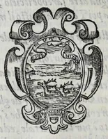 An illustration from La cvriosa et diletteuole aggionta del sig. Ant. Maria Spelta, cittadino pavese, all' Historia sua : nella qvale oltra la vaghezza di molte cose, che dall'anno 1596 fino al 1603 s'intendono, sono anco componimenti arguti, da quali non poco gusto gli eleuati spiriti potranno prendere (1602)