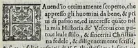 An illustration from La cvriosa et diletteuole aggionta del sig. Ant. Maria Spelta, cittadino pavese, all' Historia sua : nella qvale oltra la vaghezza di molte cose, che dall'anno 1596 fino al 1603 s'intendono, sono anco componimenti arguti, da quali non poco gusto gli eleuati spiriti potranno prendere (1602)