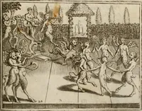 An illustration from L'Adamo; sacra rappresentazione (1617)