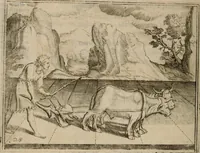 An illustration from L'Adamo; sacra rappresentazione (1617)