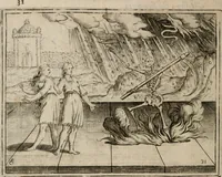 An illustration from L'Adamo; sacra rappresentazione (1617)