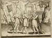 An illustration from L'Adamo; sacra rappresentazione (1617)