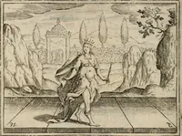 An illustration from L'Adamo; sacra rappresentazione (1617)