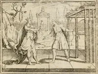 An illustration from L'Adamo; sacra rappresentazione (1617)