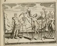 An illustration from L'Adamo; sacra rappresentazione (1617)