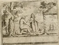 An illustration from L'Adamo; sacra rappresentazione (1617)