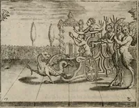 An illustration from L'Adamo; sacra rappresentazione (1617)