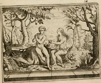 An illustration from L'Adamo; sacra rappresentazione (1617)