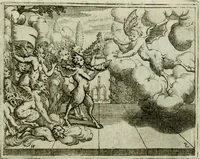 An illustration from L'Adamo : sacra rapresentatione (1617)