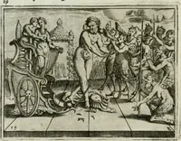 An illustration from L'Adamo : sacra rapresentatione (1617)