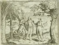 An illustration from L'Adamo : sacra rapresentatione (1617)