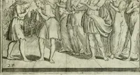 An illustration from L'Adamo : sacra rapresentatione (1617)