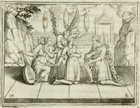 An illustration from L'Adamo : sacra rapresentatione (1617)