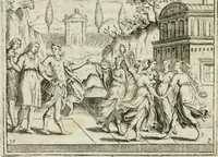 An illustration from L'Adamo : sacra rapresentatione (1617)